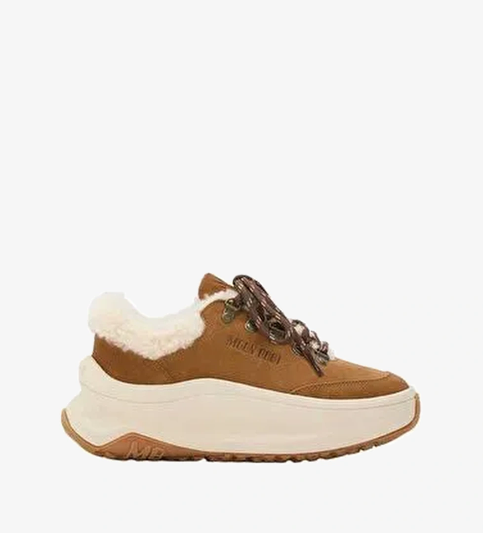 Moon Boot Kadın Sneaker ( Günlük) 80D2490040 Moon Boot Bej Moon247 City Shearling | Boyner Bej - 1. görsel
