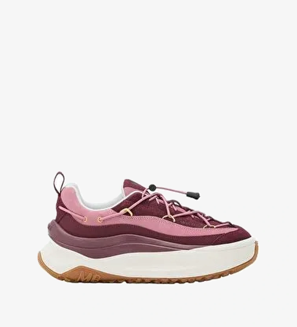 Kadın Sneaker ( Günlük) 80D2490080-DJ01 Moon Boot Moon247 Xlace Burgundy/Pink - Görsel 1