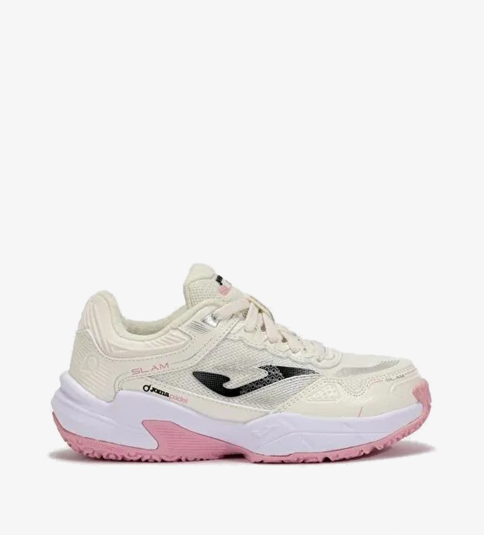 Joma JSLAMW2525OM Slam 2525 Çocuk Tenis/Padel Ayakkabı Bej - Görsel 1