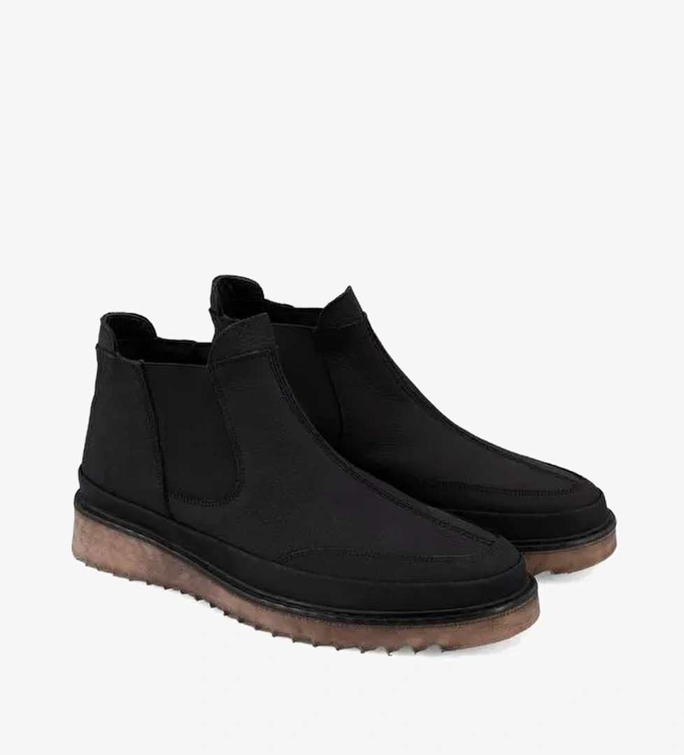 Desa Desa Aniana Siyah Erkek Deri Chelsea Bot | Boyner Siyah - 1. görsel