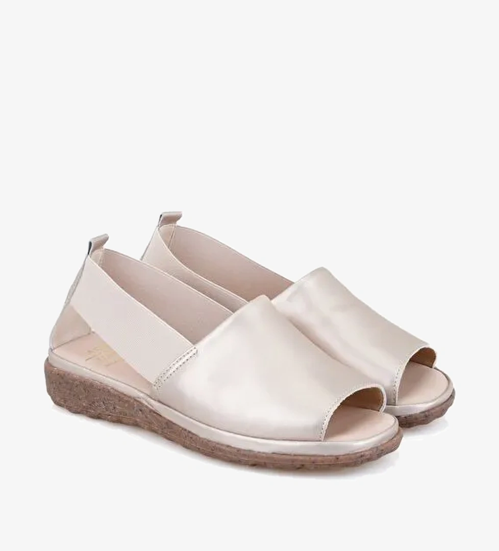 Desa Desa Hestia Bej Kadın Sandalet Boyner'de! Bej - 1. görsel