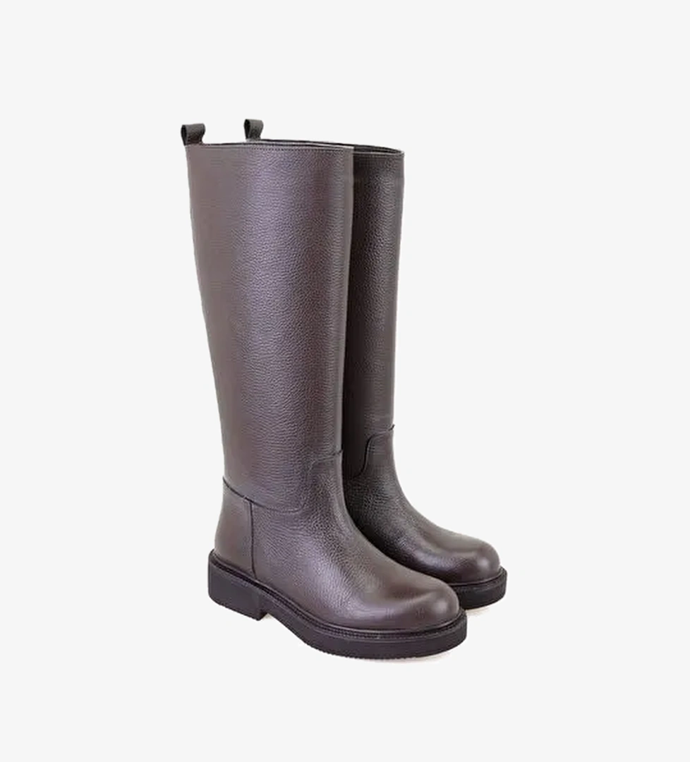 Desa Desa Kahverengi Kadın Kahve Deri Çizme Boyner'de! Kahverengi - 1. görsel