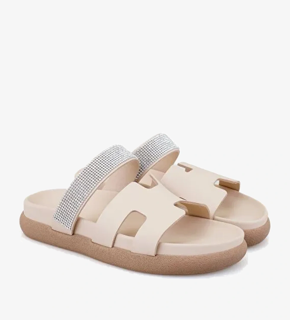 Desa Fanetta Bej Kadın DesaComfort Tabanlı Deri Terlik Boyner'de! Bej - 1. görsel