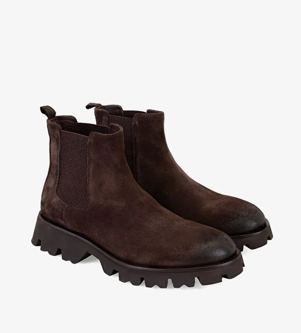 Desa Desa Kahverengi Everet Kahve Erkek Lastikli Deri Chelsea Bot Boyner'de! Kahverengi - 1. görsel