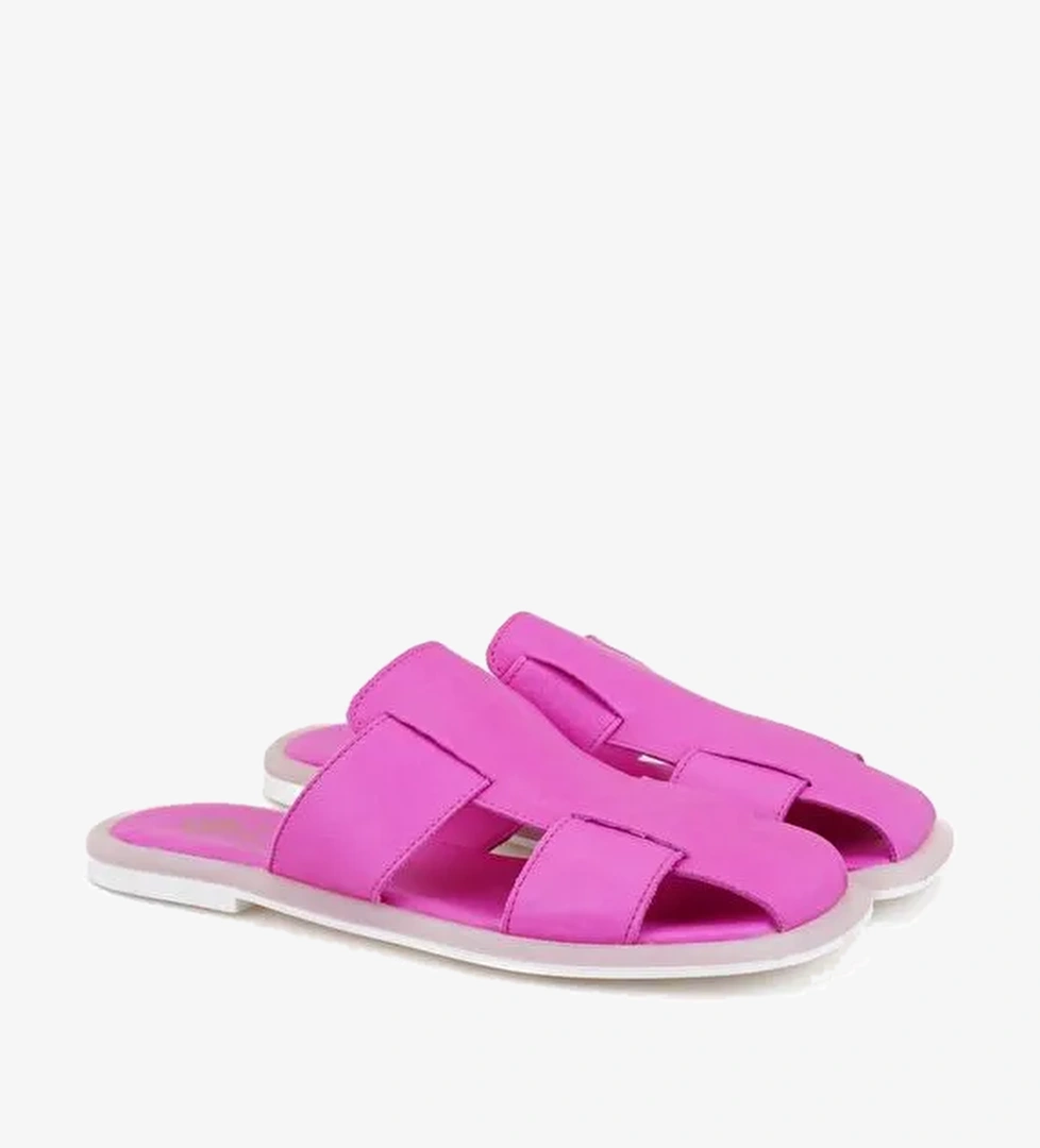 Desa Desa Kadın Pembe Deri Terlik Boyner'de! Pembe - 1. görsel