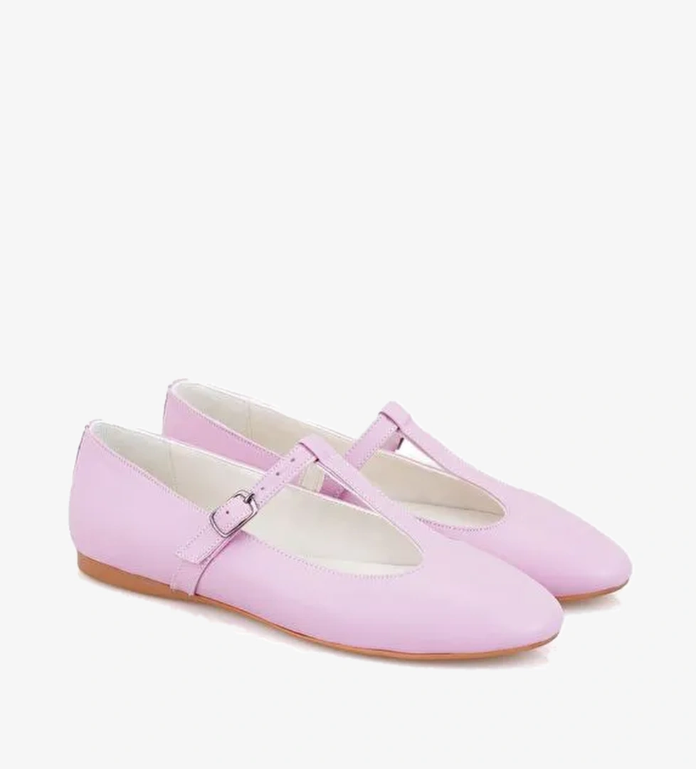 Desa Desa Kadın Pembe T-Bant Mary Jane Deri Babet Boyner'de! Pembe - 1. görsel