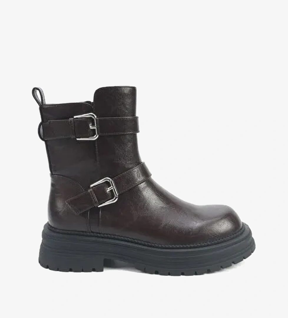 İnci İnci INCI TABBY 5PR Kahverengi Kadın Biker Bot Boyner'de! Kahverengi - 1. görsel