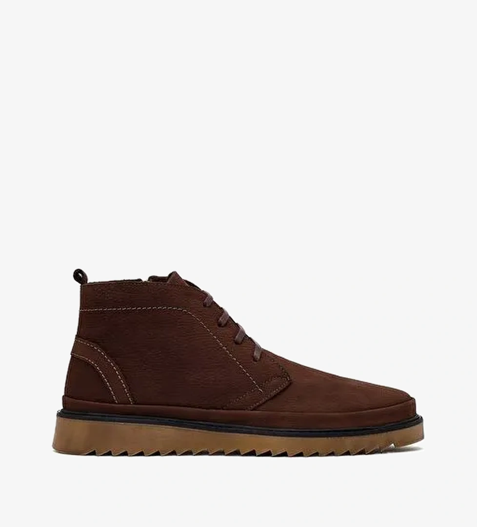 Derimod Derimod Erkek Kahverengi Fermuarlı Nubuk Deri Casual Bot 25WFD8000V3 Boyner'de! Kahverengi - 1. görsel