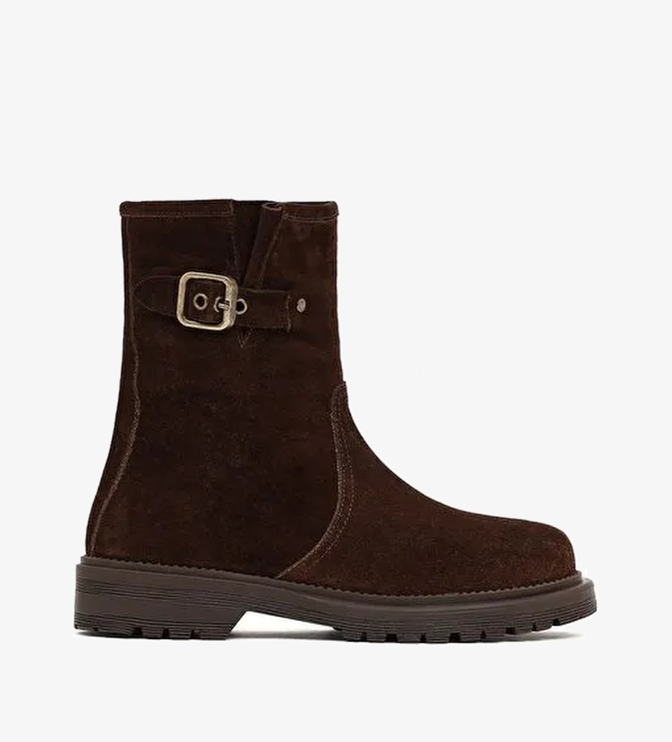 Derimod Derimod Kadın Kahverengi Süet Deri Bot 25WFD187110 Boyner'de! Kahverengi - 1. görsel