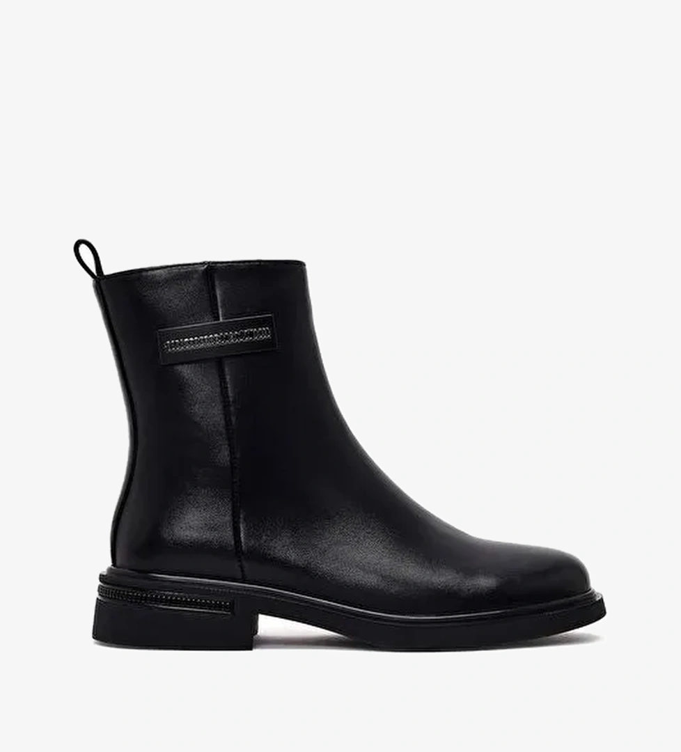 Derimod Derimod Kadın Siyah Fermuarlı Bot 25WFE494518 Boyner'de! Siyah - 1. görsel