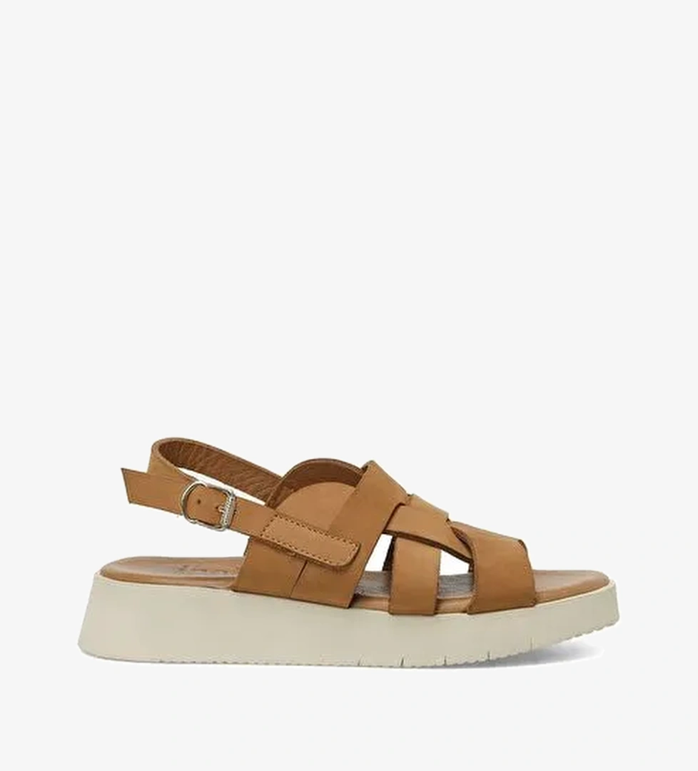 İnci İnci INCI HOLLOW 5FX Taba Kadın Kalın Taban Sandalet Boyner'de! Taba - 1. görsel