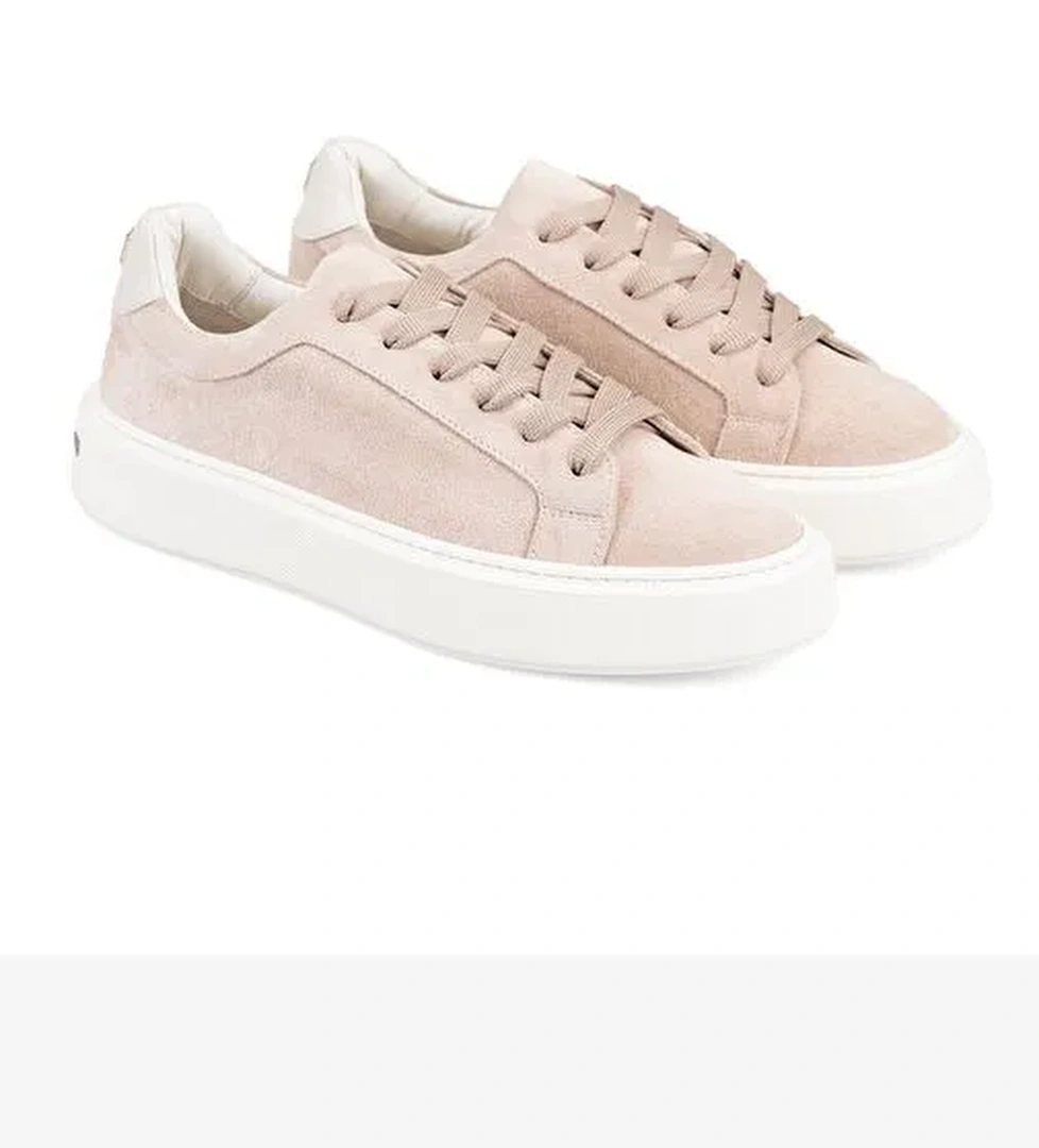 Desa Desa Mavi Kadın Bej Süet Deri Spor Ayakkabı Boyner'de! Mavi - 1. görsel