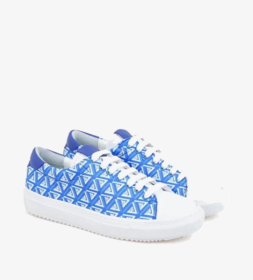 Desa Desa Kadın Mavi Monogram Spor Ayakkabı Boyner'de! Mavi - 1. görsel