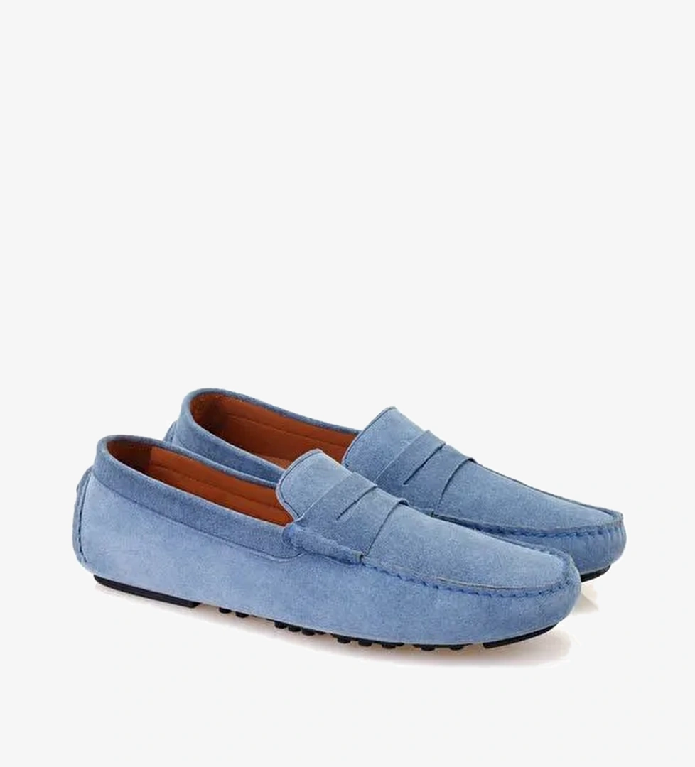 Desa Desa Akira Mavi Erkek Süet Deri Loafer Boyner'de! Mavi - 1. görsel