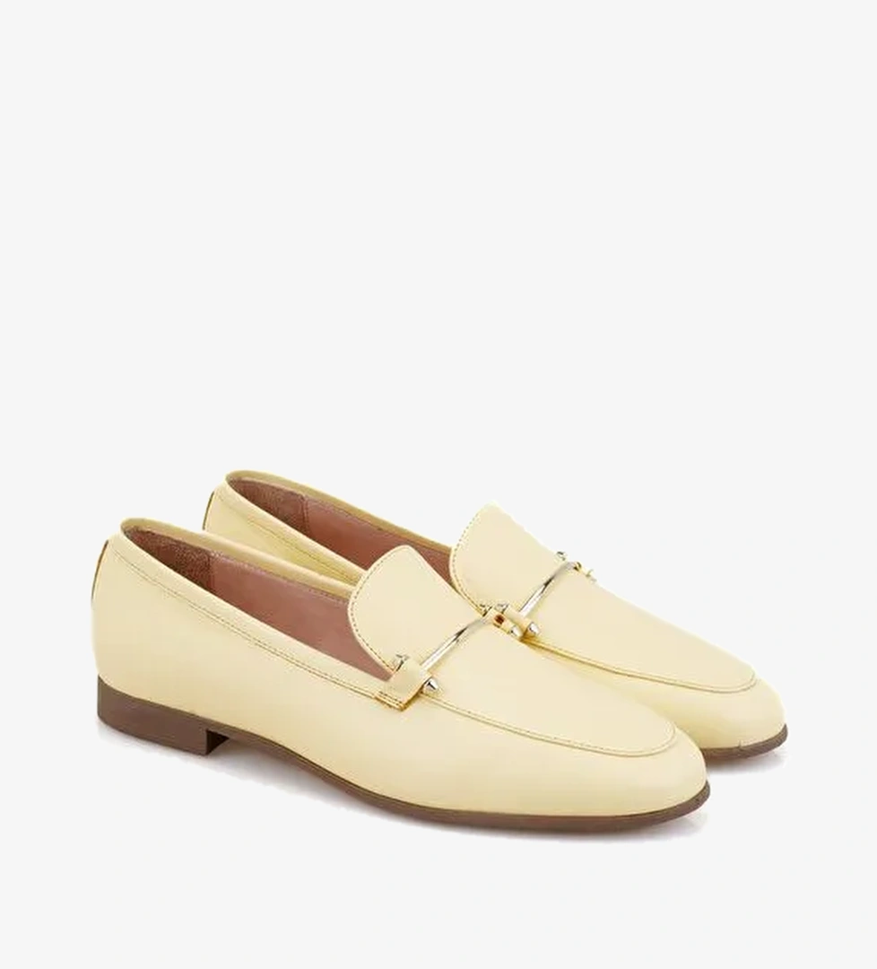 Desa Desa Kadın Sarı Deri Günlük Ayakkabı Boyner'de! Sarı - 1. görsel