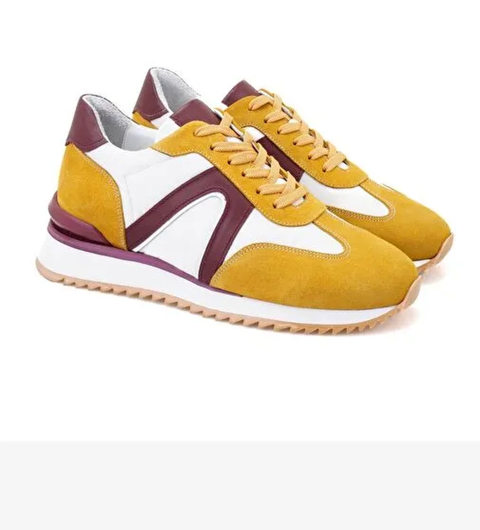 Desa Desa Dasia Sarı Erkek Deri Spor Ayakkabı Boyner'de! Sarı - 1. görsel