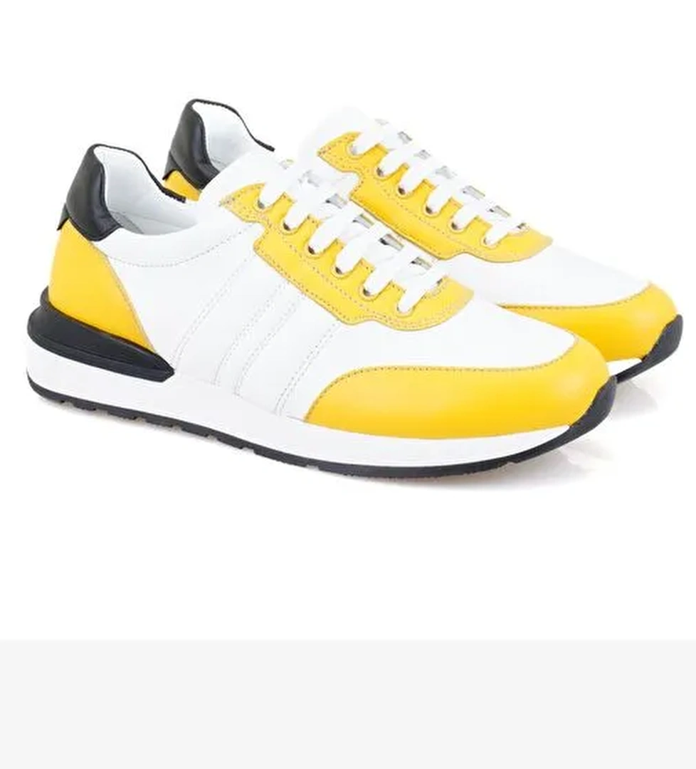 Desa Desa Çok Renkli Kadın Sarı Deri Spor Ayakkabı Boyner'de! Çok Renkli - 1. görsel