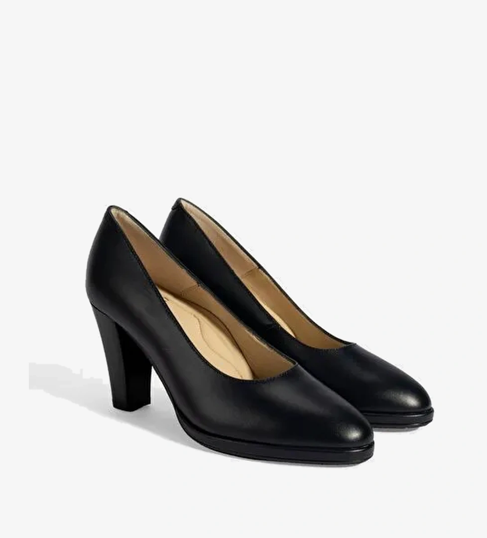 Desa Kadın Lacivert DesaComfort Deri Topuklu Ayakkabı Boyner'de! Lacivert - 1. görsel