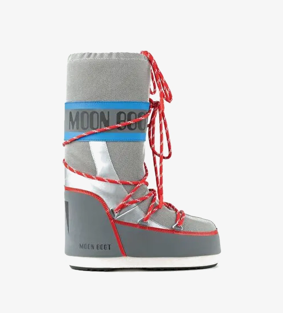 Kadın Bot (Kar) 80D1403030-HF04 Moon Boot Icon Space Racing Silver/Blue/Red (35-41)
