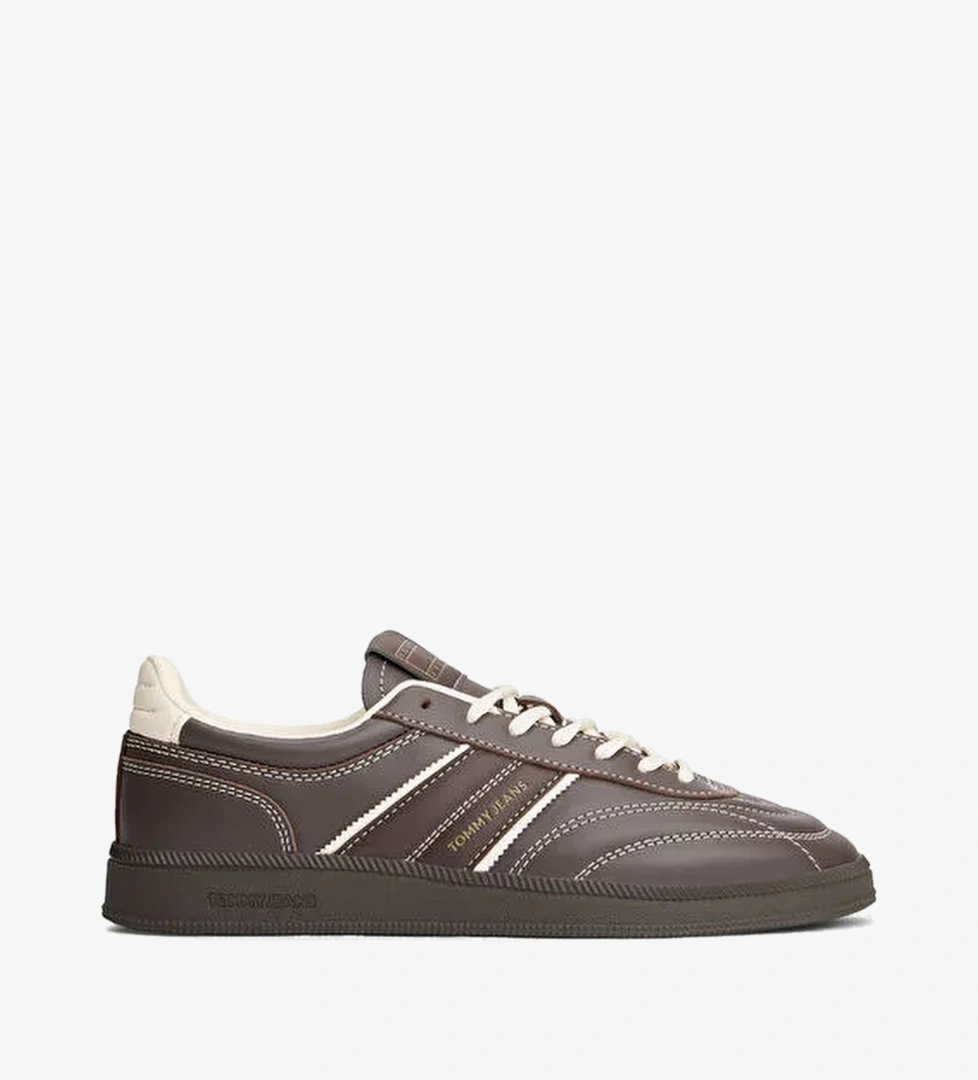 Tommy Hilfiger Kahverengi Kadın Deri Sneaker EN0EN03000GW1