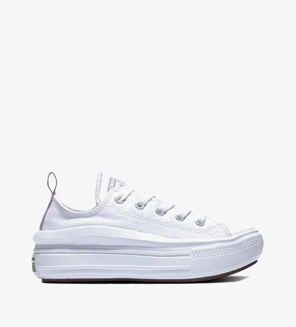 Converse Chuck Taylor All Star Move Çocuk Beyaz Platform Sneaker
