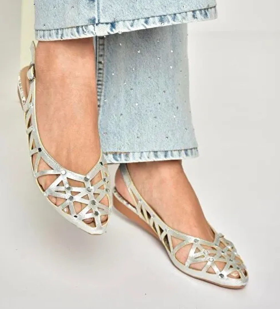 Fox Shoes Gümüş Fox Shoes Sim