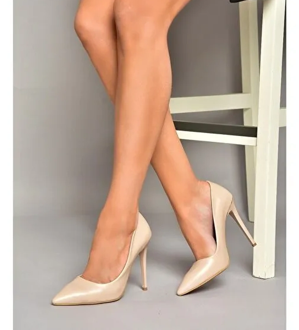 T676192009 Ten İnce Topuklu Kadın Stiletto