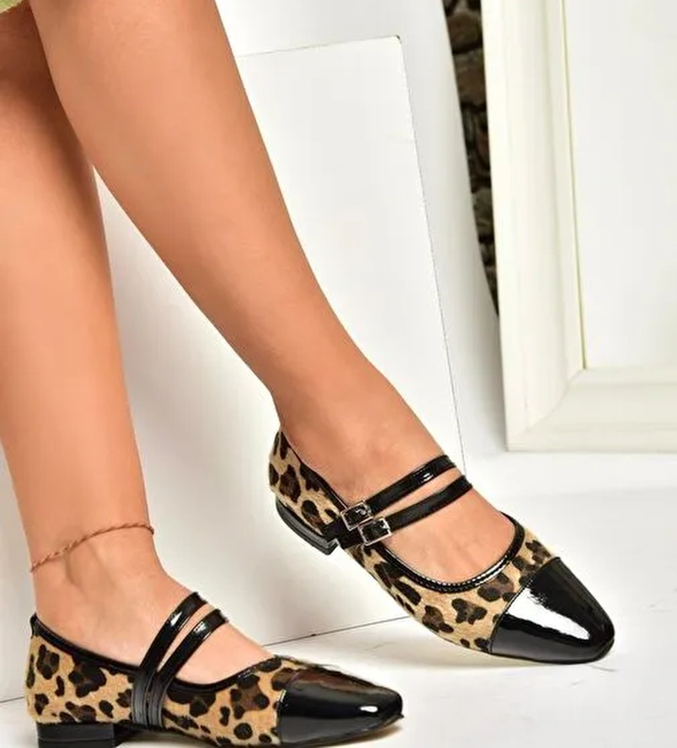 Fox Shoes Kahve Taba Fox Shoes Leopar