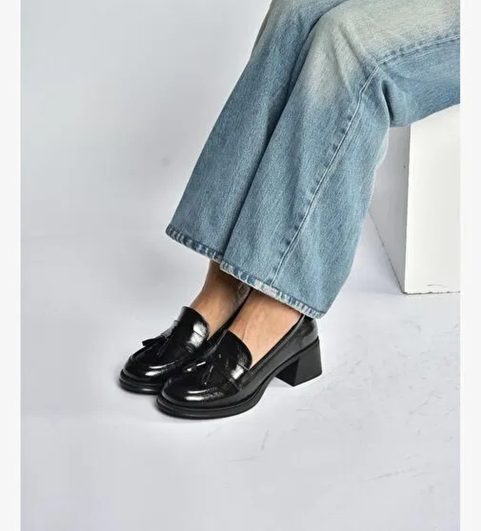 Fox Shoes Siyah Fox Shoes Rustik