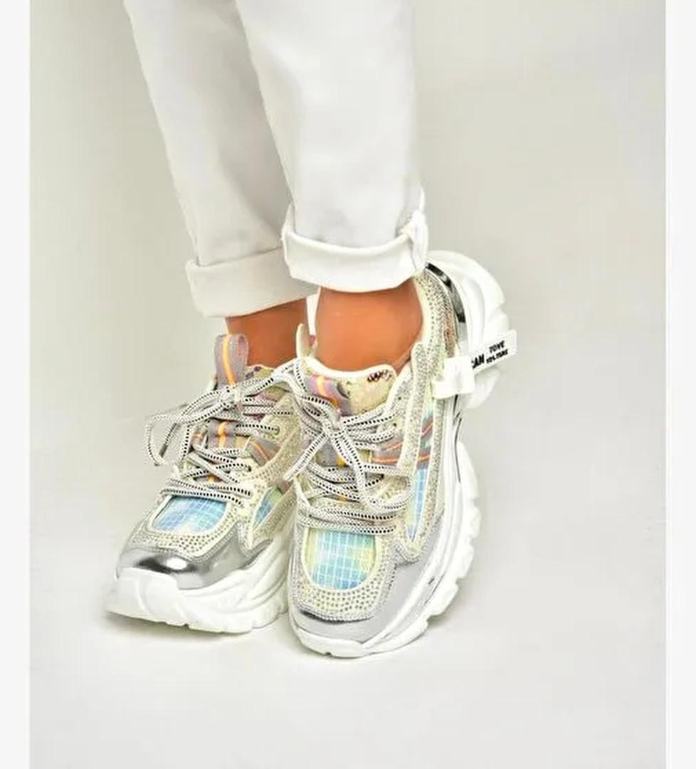 Fox Shoes Beyaz Fox Shoes Detayli