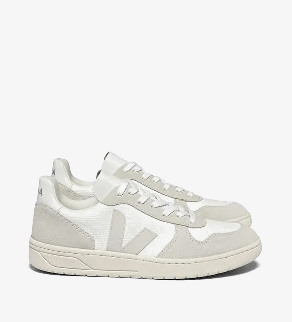 Veja Beyaz Gri Kadın Sneaker V-10 B-Mesh