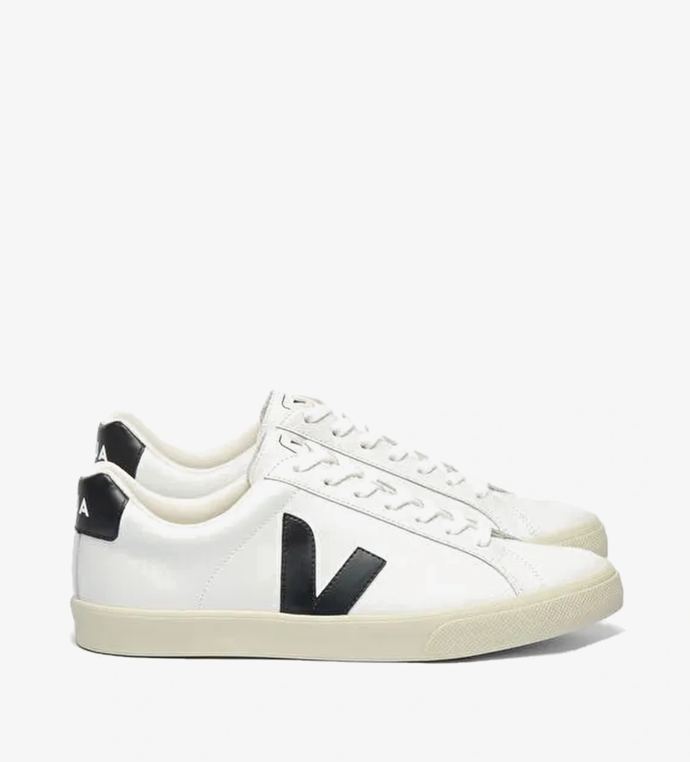 Veja Beyaz Kadın Deri Sneaker Esplar Logo Leather
