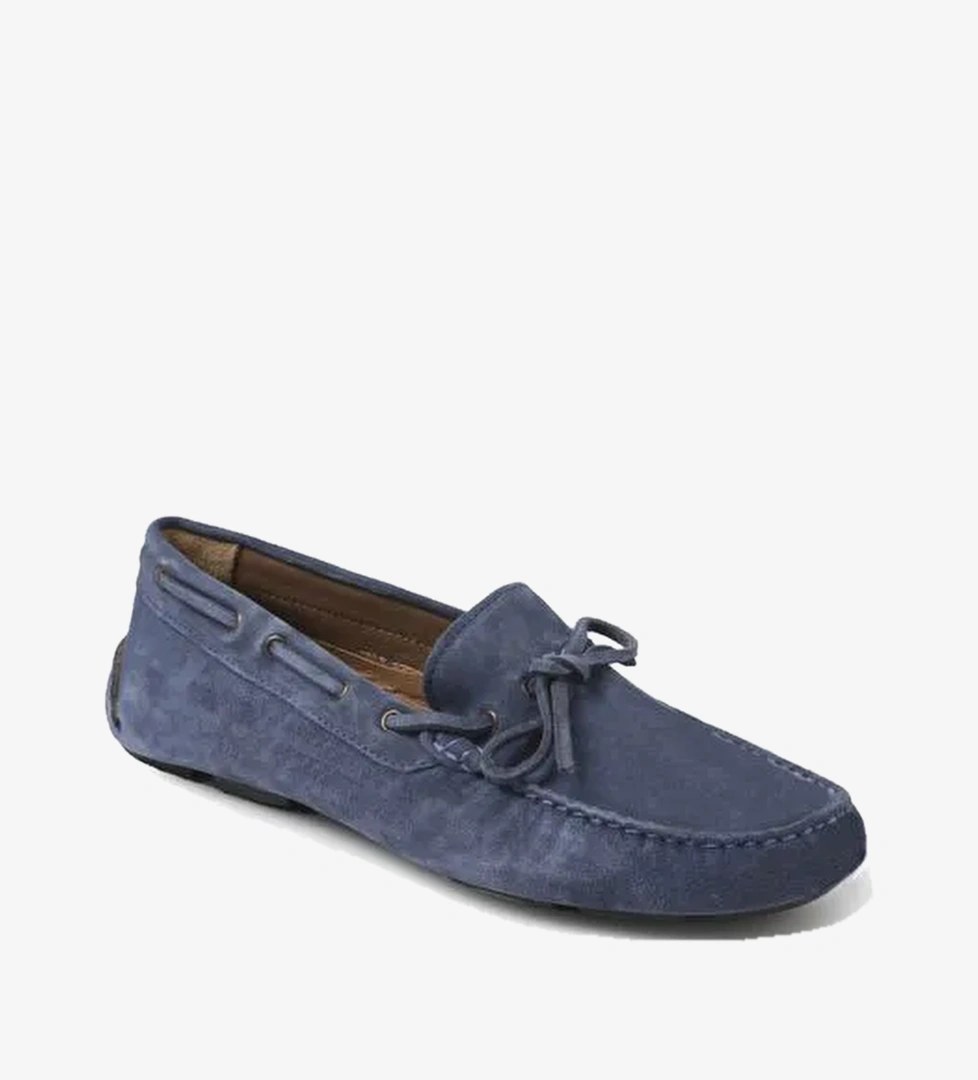 Giuseppe Mengoni Erkek Oxford ( Klasik) MO-7810-7574 Gıuseppe Mengonı Indigo Süet