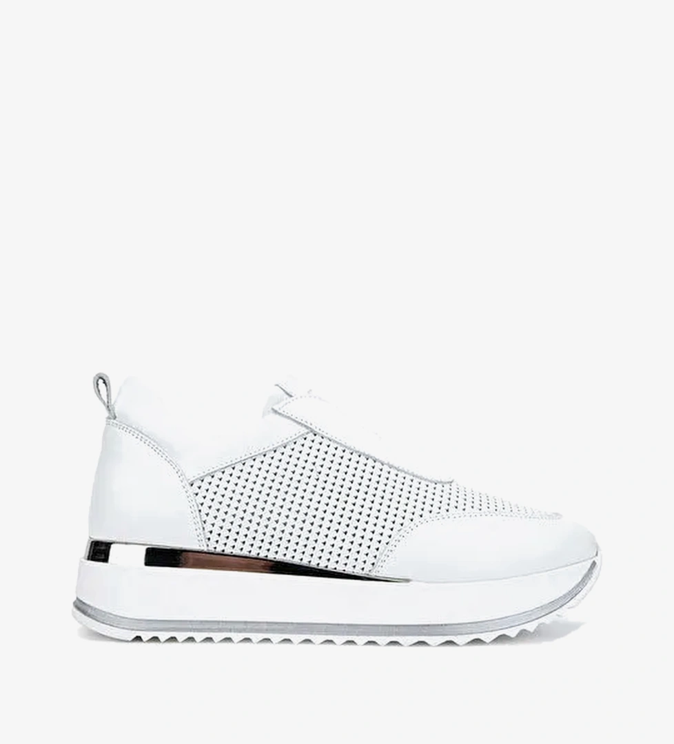 Tamer Tanca Kadın Hakiki Deri Beyaz Sneakers & Spor Ayakkabı