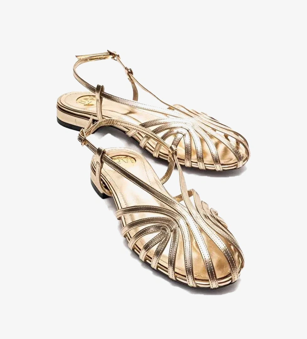 Luvi Shoes Altın Luvi Shoes Liss