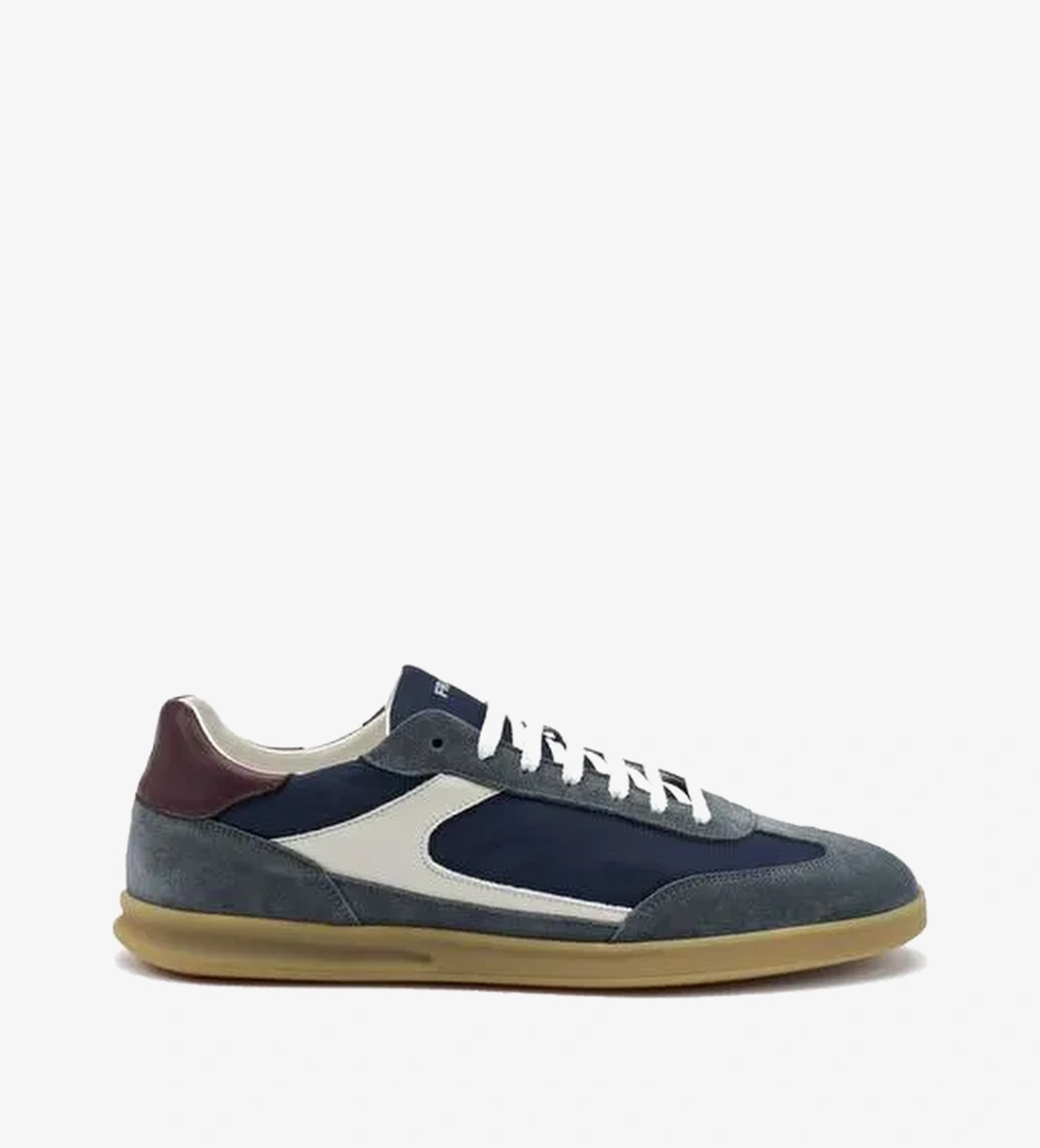 Erkek Sneaker ( Günlük) 22D1 Frau VELOURnylon SIBERIAblu