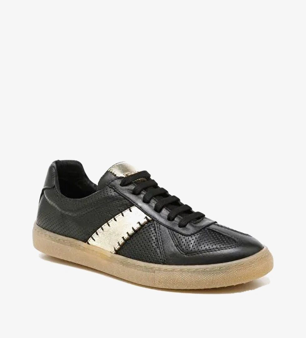 Kadın Sneaker ( Günlük) MAR-25Y-192-5100 John May Siyah-Altın