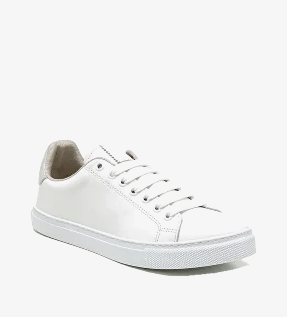 Kadın Sneaker ( Günlük) MAR-25Y-209-02 John May Beyaz-Bej Mel