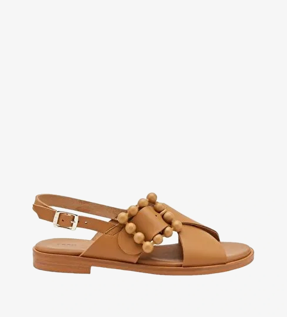 Kadın Sandalet 85M9 Frau LONDON-S Cuoio