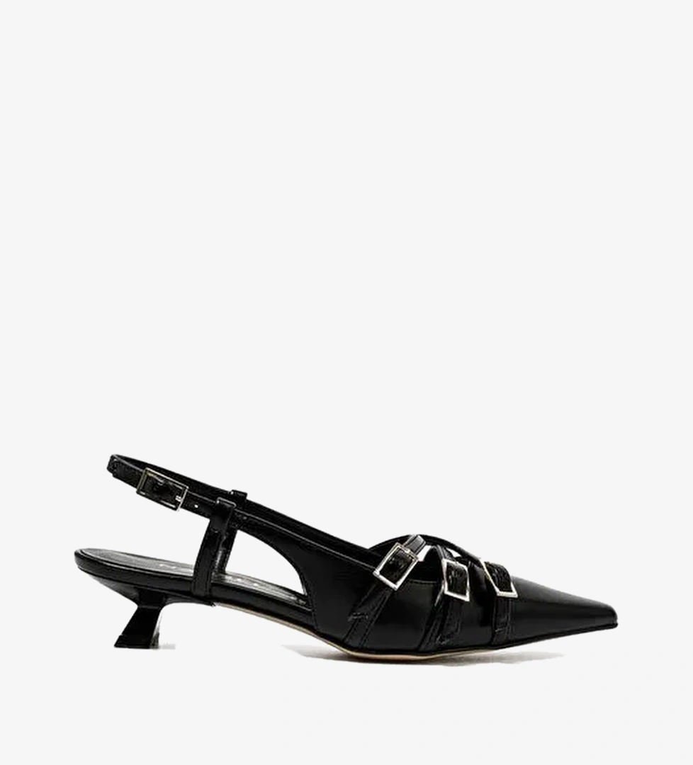 Nacree Siyah Nacree Stiletto Capra