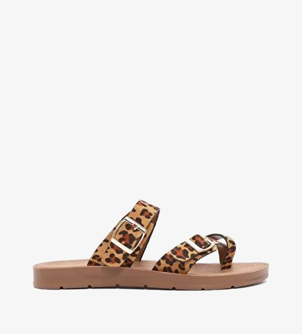 Derimod Leopar Desenli