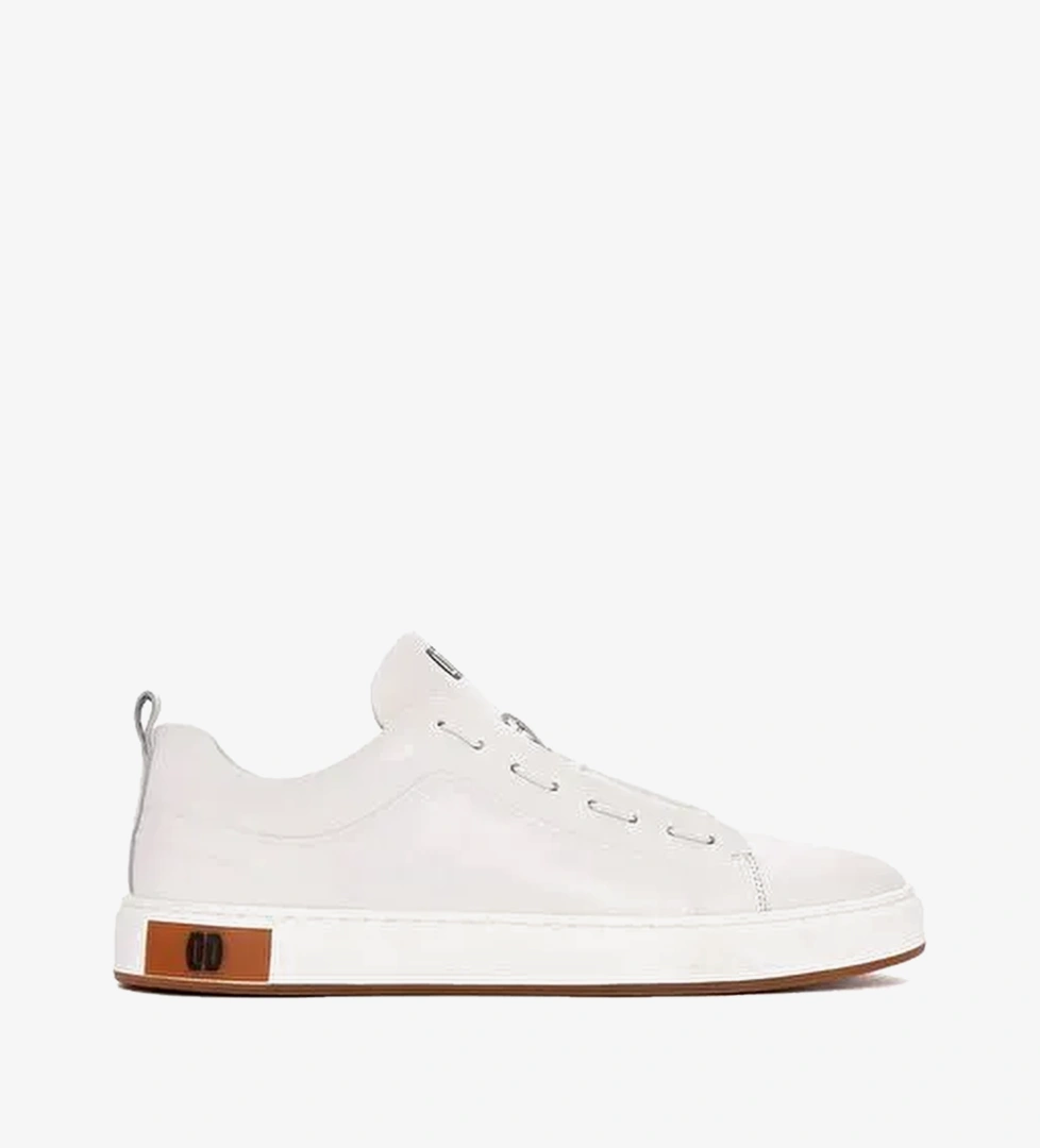 Erkek Beyaz Deri Sneaker 26SFD691218