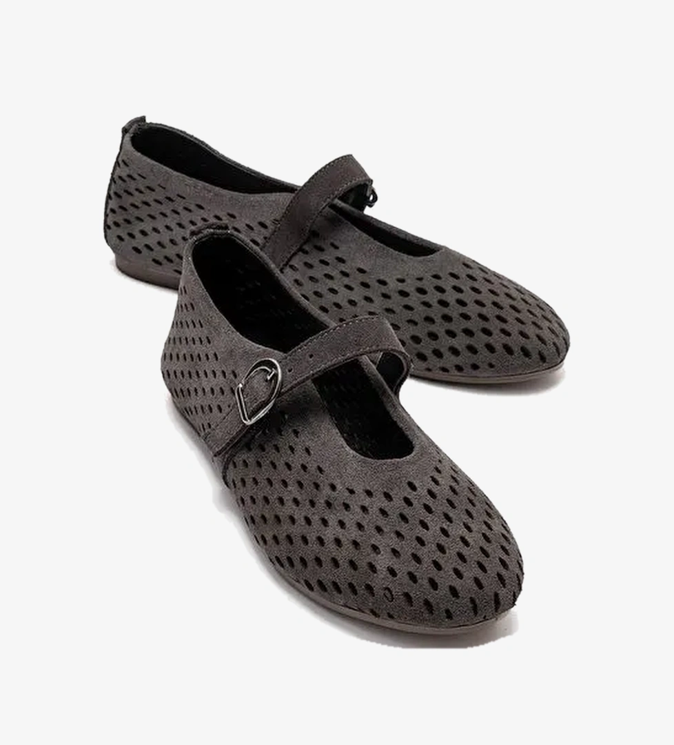 Luvi Shoes Füme Luvi Shoes Arian Süet
