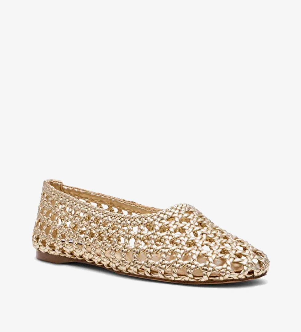 Steve Madden Altın Kadın Babet