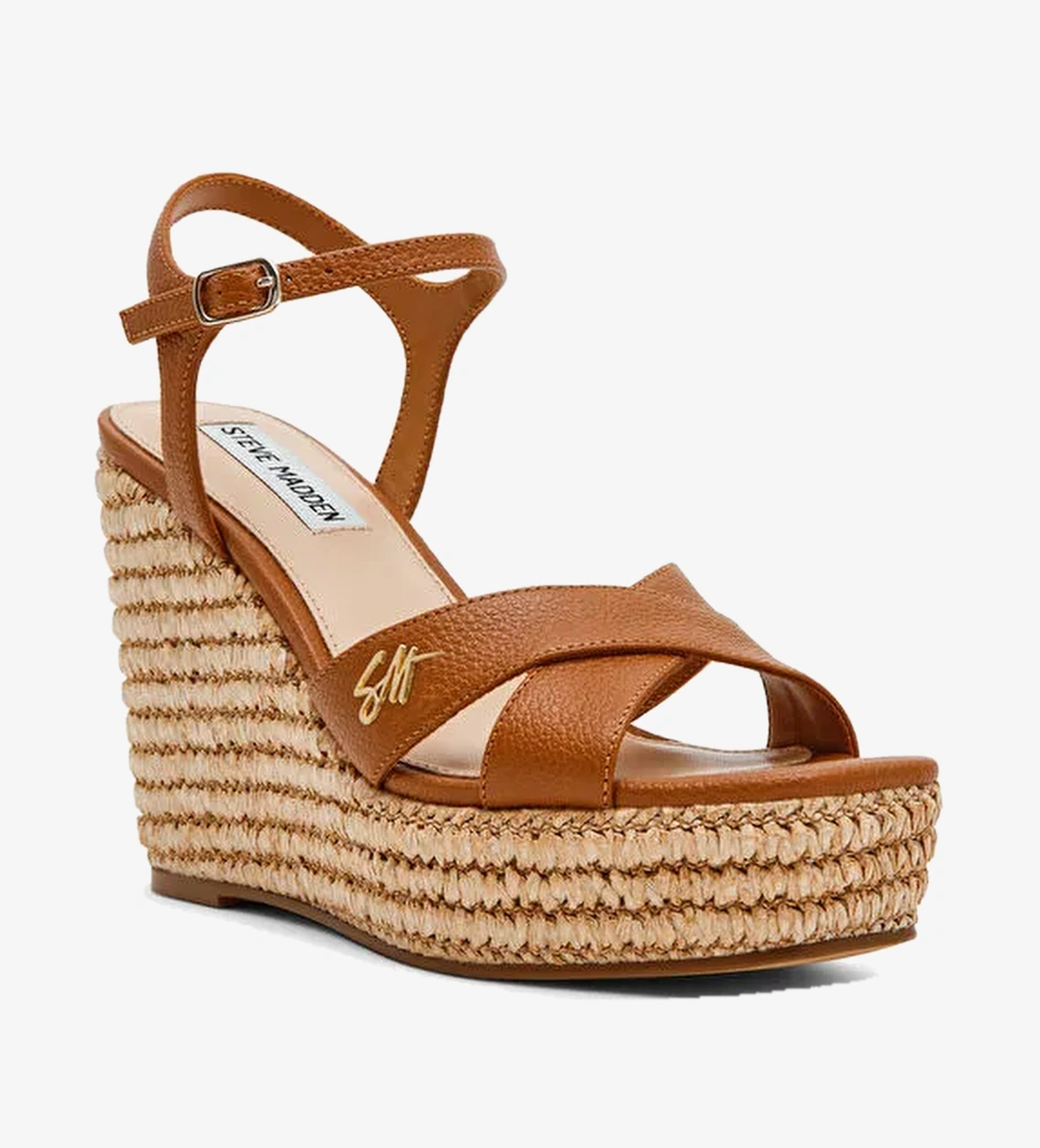 Steve Madden Taba Kadın Deri Topuklu Ayakkabı CYLO TAN