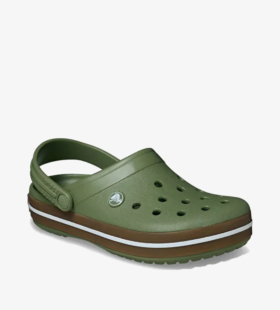 Crocs Yeşil Erkek Plaj Terliği Crocband Gum Clog