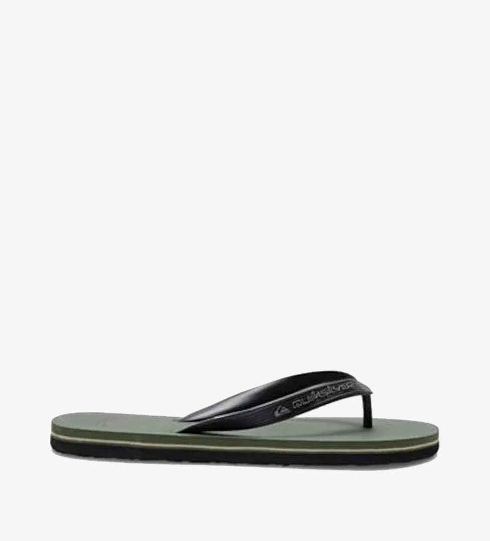 Quiksilver AQYL101325 MOLOKAI CORE Yeşil Erkek Parmak Arası Plaj Terliği