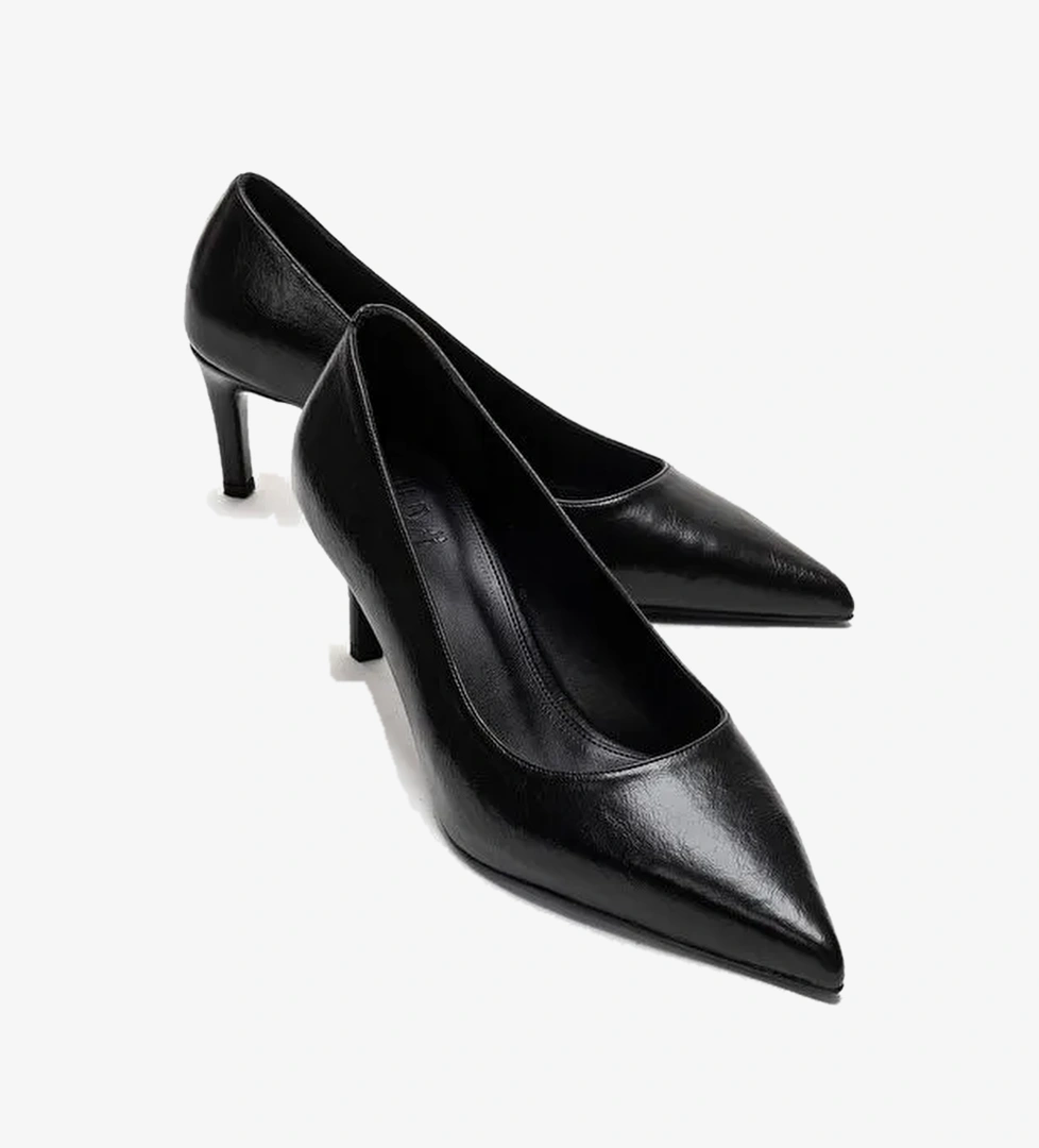 Luvi Shoes Mat Siyah Luvi Shoes Velmira
