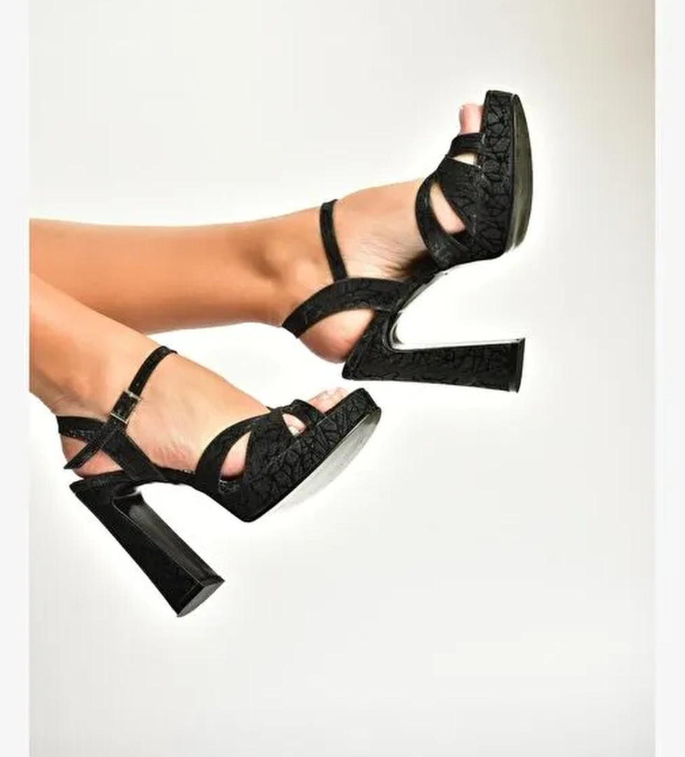 Fox Shoes Siyah Fox Shoes Sim Kalin