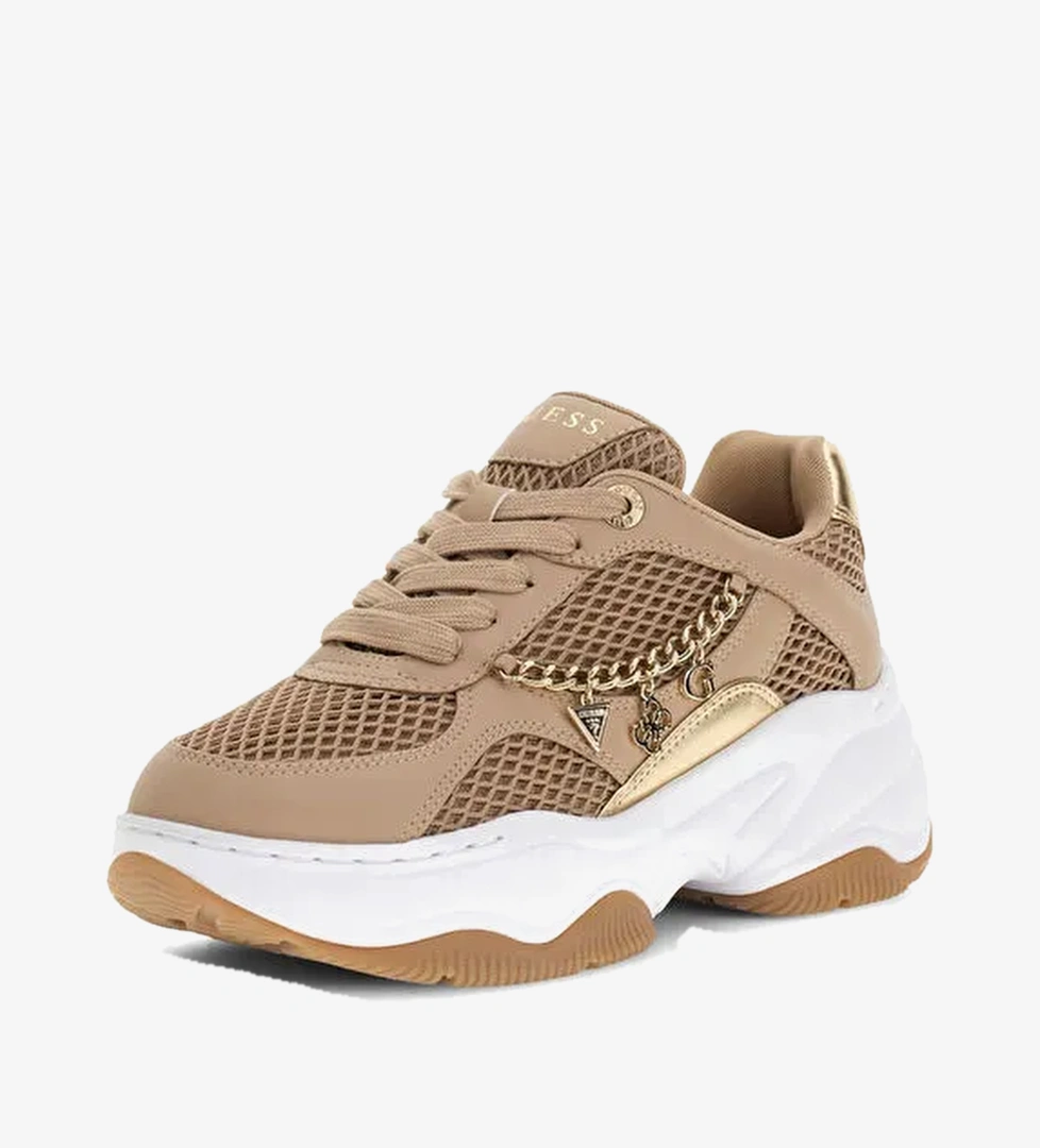 Guess Bej Kadın Sneaker FLPHARELE12